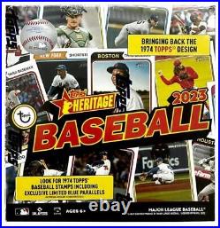 2023 Topps Heritage Baseball Mega 40-box Case