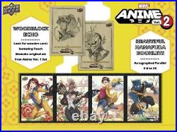 2023 Upper Deck Marvel Anime Volume 2 Hobby 8-Box Case