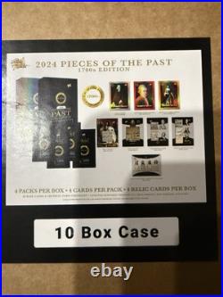 2024 PIECES OF THE PAST 1700s EDITION FACTORY SEALED 10 BOX CASE