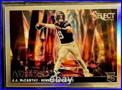 2024 Select, JJ McCarthy Alter Ego Ssp, Case Hit Silver Wow