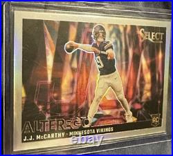 2024 Select, JJ McCarthy Alter Ego Ssp, Case Hit Silver Wow