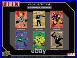 2024 Upper Deck Marvel Allegiance Secret Wars Factory Sealed 12 Box Case