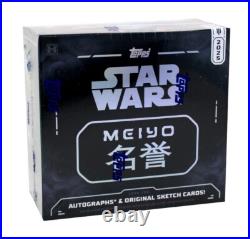 2025 Topps Star Wars Meiyo Hobby 12 Box Case Blowout Cards