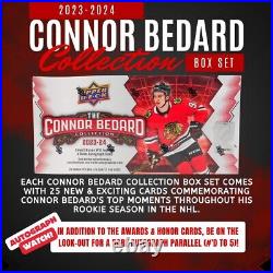 23-24 Upper Deck Connor Bedard Collection 20 Box Case