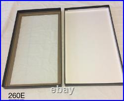 #260E (12) Riker Mount Display Case Shadow Box Frame Tray 14 1/2 X 7 3/4 X 1