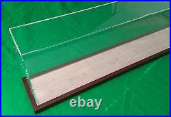 35 Acrylic Display Case Box for Ocean Liner Cruise Ships Collectibles wood base