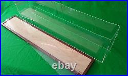 35 Acrylic Display Case Box for Ocean Liner Cruise Ships Collectibles wood base