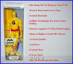 50 DC Comics 12 Inch Action Figures Clear Plastic Protectors Case Display Boxes