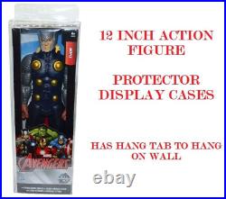 50 PACK 12 Inch Action Figures Clear Plastic Protectors Case Display Boxes
