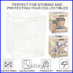6 Inch Pop Protector Compatible with Funko Pop! 6 Figures Plastic Display Box 6 Inch Pop Protector Compatible with Funko Pop! 6 Figures Plastic Display Box