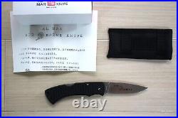 AL MAR #6105 AIRBORNE Folding knife Mint in Box, Seki Japan. Rare H83