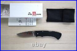 AL MAR #6105 AIRBORNE Folding knife Mint in Box, Seki Japan. Rare H83