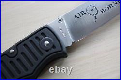 AL MAR #6105 AIRBORNE Folding knife Mint in Box, Seki Japan. Rare H83