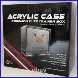 Acrylic Storage and Protection Case Elite Trainer Box Magnetic Lid Stackab