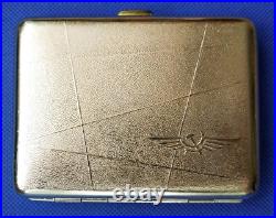 Aeroflot Aviation Airplane Aircraft Soviet Box Cigarette Case Map USSR New Aeroflot Aviation Airplane Aircraft Soviet Box Cigarette Case Map USSR New