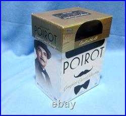 Agatha Christie's POIROT Complete Cases Collection BLU RAY 28 Discs Box Set Agatha Christie's POIROT Complete Cases Collection BLU RAY 28 Discs Box Set