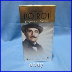 Agatha Christie's POIROT Complete Cases Collection BLU RAY 28 Discs Box Set Agatha Christie's POIROT Complete Cases Collection BLU RAY 28 Discs Box Set