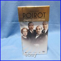 Agatha Christie's POIROT Complete Cases Collection BLU RAY 28 Discs Box Set Agatha Christie's POIROT Complete Cases Collection BLU RAY 28 Discs Box Set