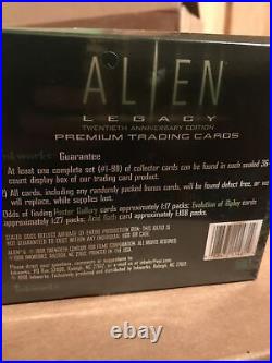 Alien Legacy Factory Sealed Trading Cards Rare Case 10 Boxes 1998 Alien Movies