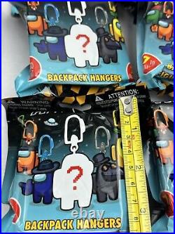 Among Us Master Case Crewmates Collectible Figures Backpack Hangers Buildable