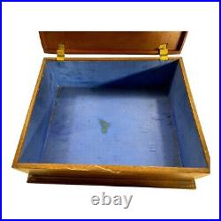 Antique Early Thermoplastic Box The Landing of Columbus Box by Berg