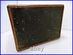 Antique Pipe Tobacco Wood Case Box