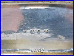 Antique Swedish 1884 Sterling Silver Snuff Box ATL Mono & From Workers