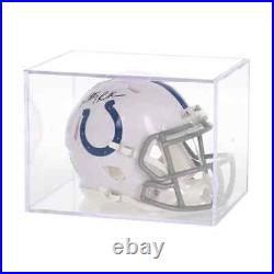 BCW Mini Football Helmet Display Case Box UV Protected 10 PACK Collectibles