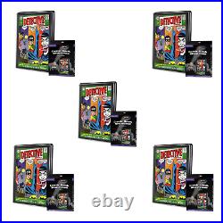 BCW SILVER Comic Book Showcases UV Protection Display Case FIVE PACK