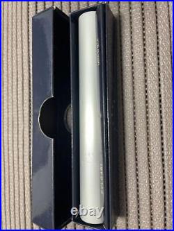 BVLGARI Ballpoint Silver Pen Case with Refill Box #317778