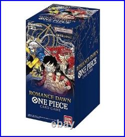 Bandai One Piece Card Game TCG Romance Dawn OP-01 Japanese Booster Case 12 Boxes