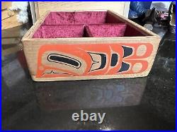 Bent Box Designs Bentwood Box TSE KYA Canada D. Yeomans