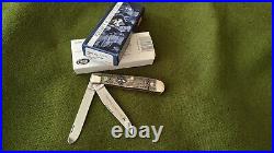CASE BSA 6254 Bone Handle Trapper Folding Knife Vintage In Box No Reserve