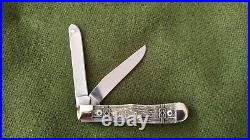 CASE BSA 6254 Bone Handle Trapper Folding Knife Vintage In Box No Reserve