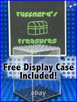 CUSTOM CHROME Classic LEGO SPACEMAN/ASTRONAUT MiniFigure Collection of 8 withCases
