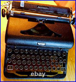 C. 1942 rare worked MILL prototype Royal Military Typewriter Sans-Serif font