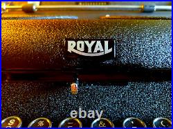 C. 1942 rare worked MILL prototype Royal Military Typewriter Sans-Serif font