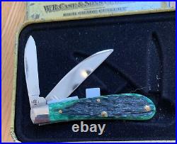 Case Green Tony Bose Swayback Knife Never Used In Box #tb62117 Ss D12