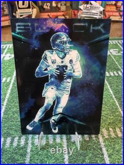 Case Hit Jared Goff Detroit Lions Panini Black Smoke Screen