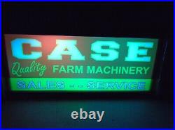Case Quality Farm Machinery Sale/Service LED Display light box Sign