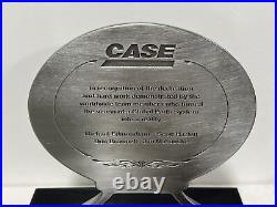 Case Tractors 1999 Global Parts System Award Trophy On Marble Base With Box