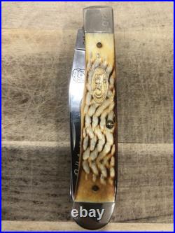 Case XX USA BW6254 burnt bone Bobby Hamilton 1991 Rookie mint in box knife