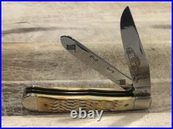 Case XX USA BW6254 burnt bone Bobby Hamilton 1991 Rookie mint in box knife