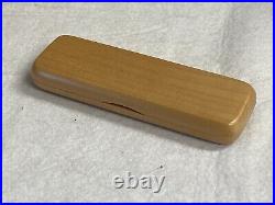 (Case of 100) Solid Wood Maple Single Pen Box Perfect Corporate Gift personalize