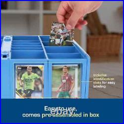 Case of (4) BCW Blue 3200-Count Baseball Trading Game Collectible Card Bin