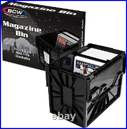 (Case of 5) BCW Magazine & Document Bin Acid-Free Plastic Heavy-Duty Stackable (Case of 5) BCW Magazine & Document Bin Acid-Free Plastic Heavy-Duty Stackable