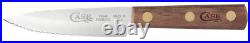 Case xx Knives Kitchen Knife Cutlery Steak Walnut Wood 6-Knife Set 11078