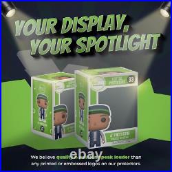 Clear Acid-Safe 100-Pack Cases for 4 Display Figures Ultimate Protection