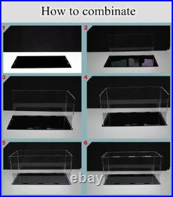 Clear Acrylic Display Box Dustproof Action Figure Show Case Display Case