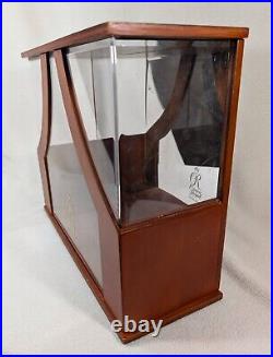 Crown Royal 15 inch Special Reserve Wooden Acrylic Mirrored Display Case with Lid